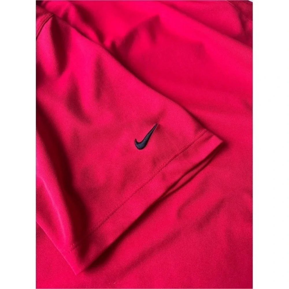 Nike Red Men's Performance‎ Polo large